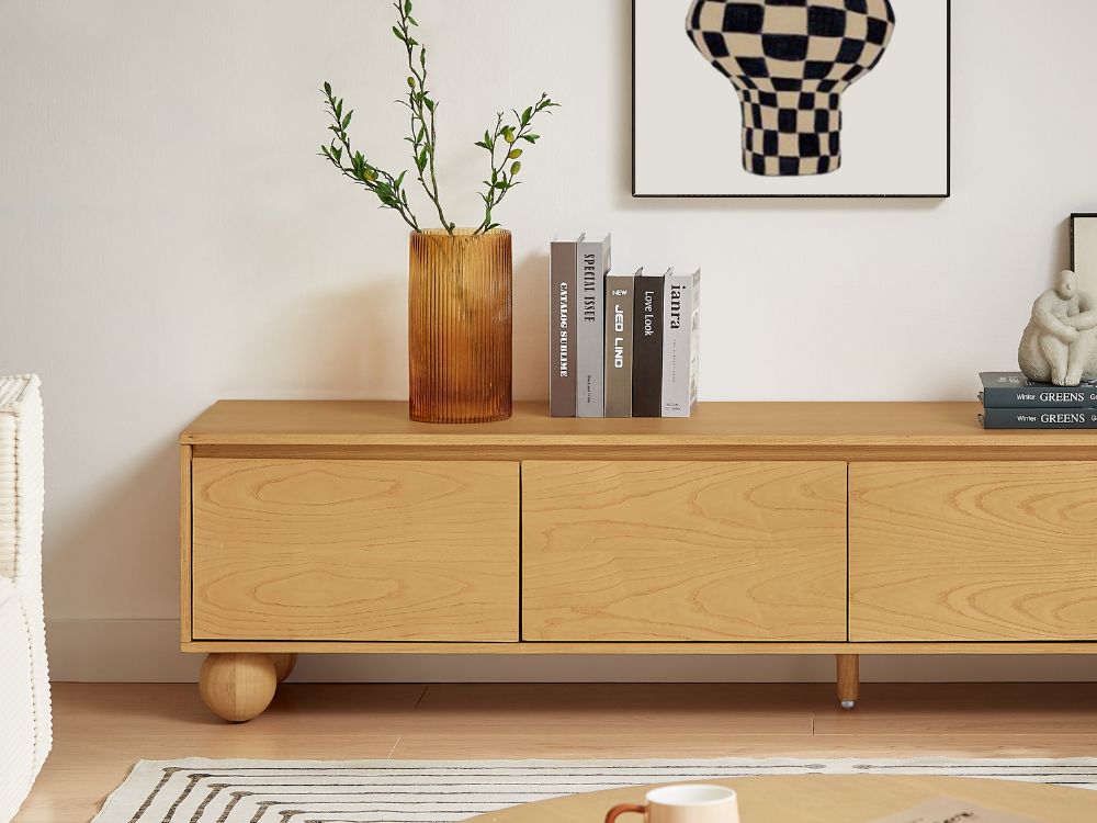 Ballico TV Stand - Light Oak