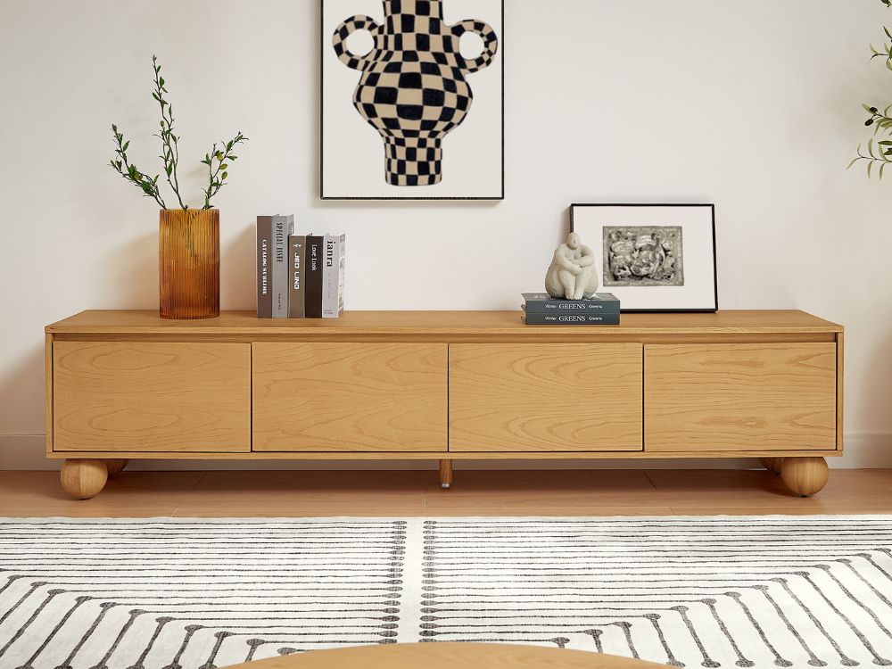 Ballico TV Stand - Light Oak