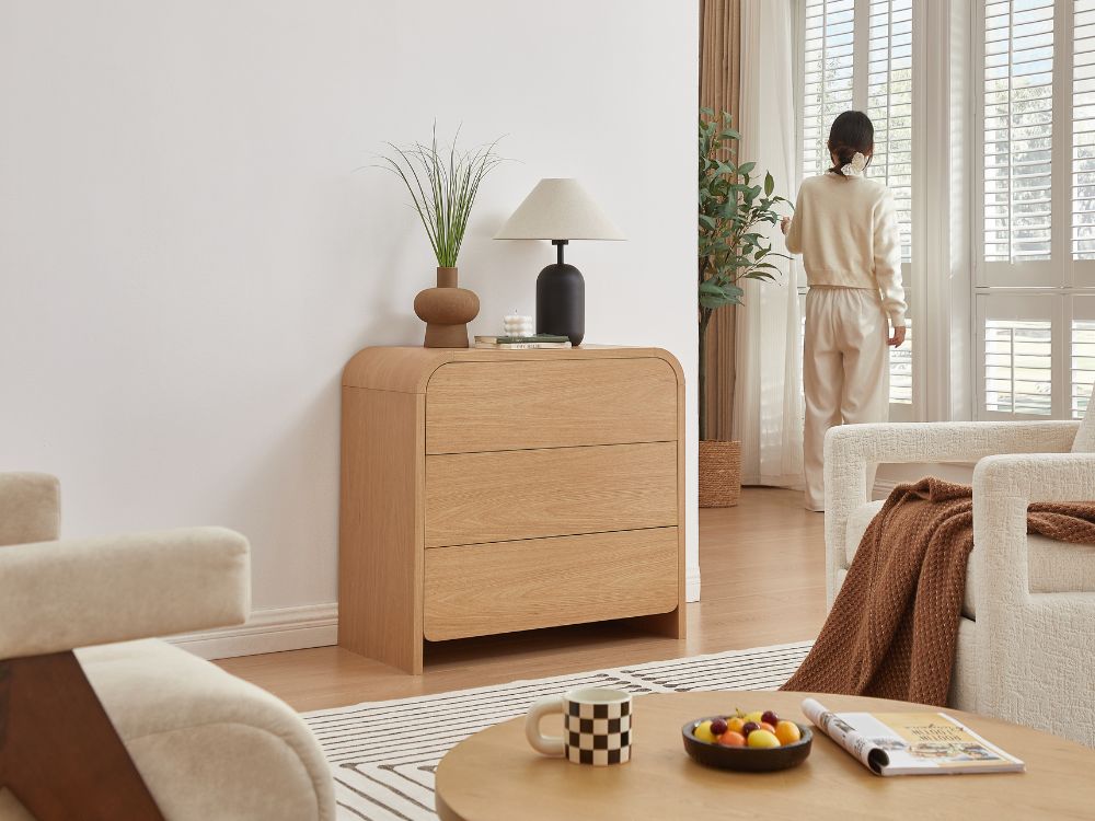 Odeon 3 Drawer Dresser