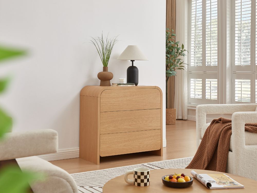 Odeon 3 Drawer Dresser