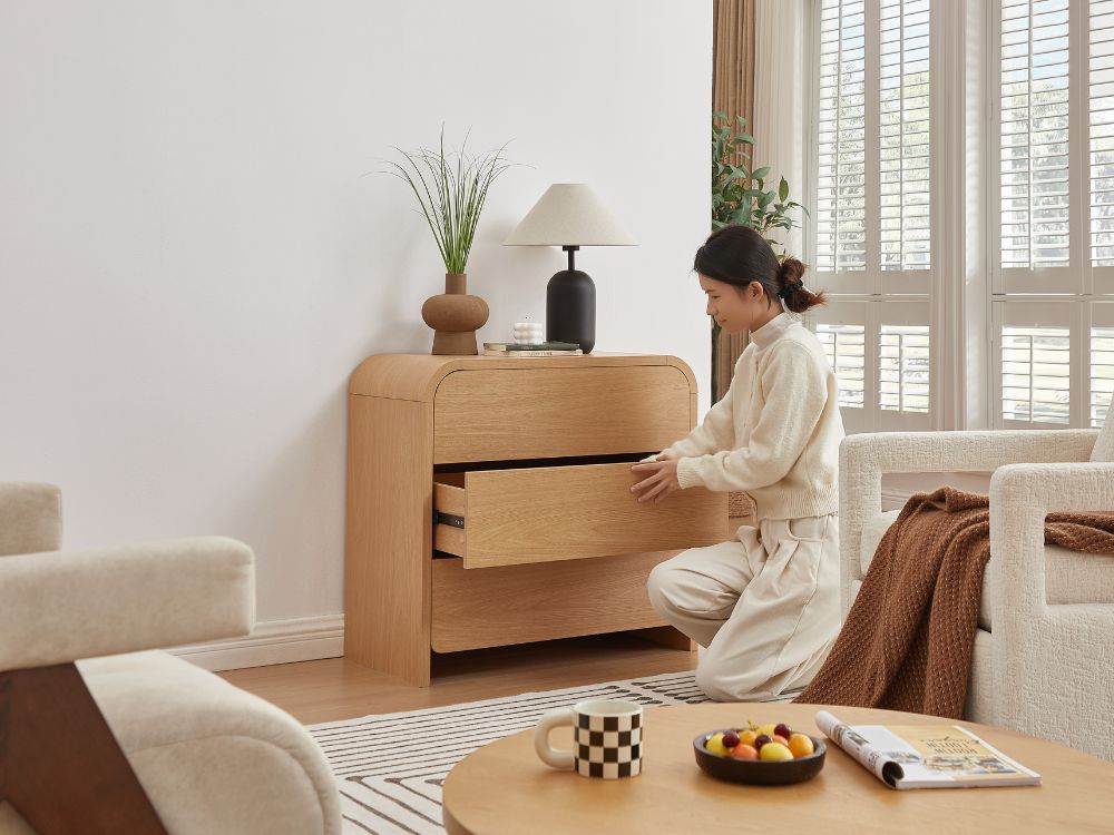 Odeon 3 Drawer Dresser