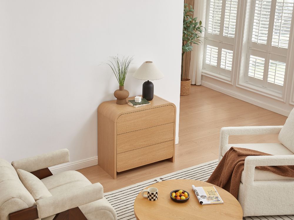 Odeon 3 Drawer Dresser